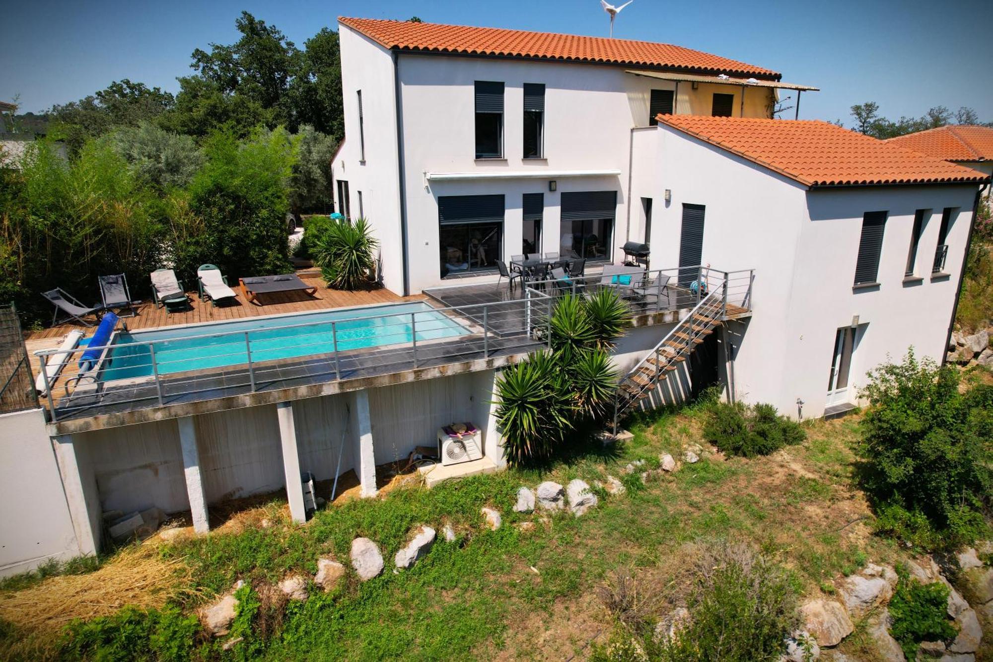 Villa Contemporaine, Jardin Mediterraneen Et Piscine Privee Saint-Jean-Pla-de-Corts 외부 사진